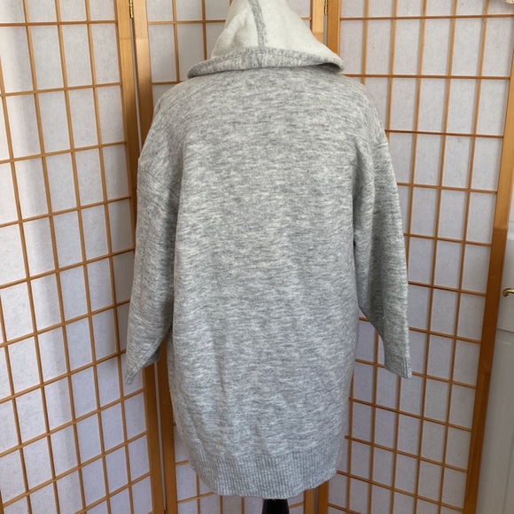 Like-new DKNY wrap sweater - Picture 6 of 8